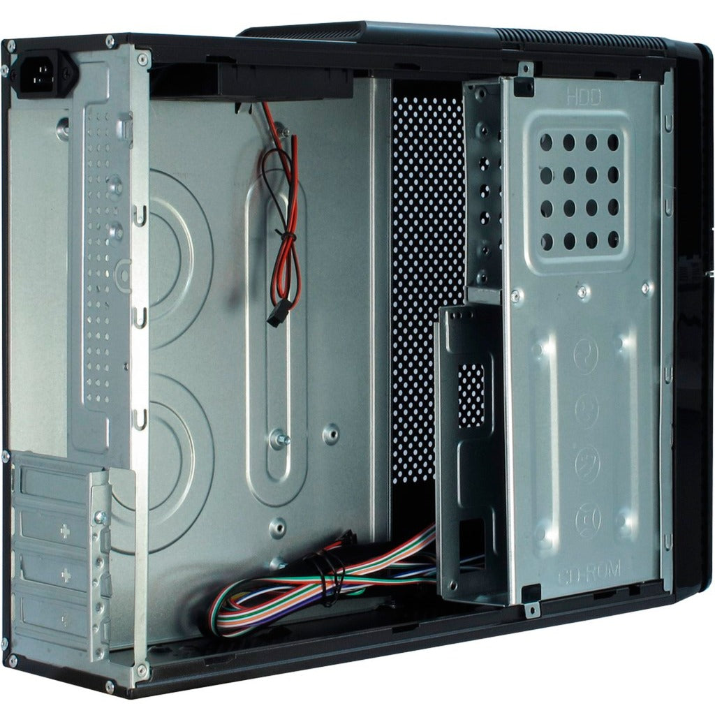 Carcasa minitorre Inter-tech it-607 (negro | 2x USB-A)