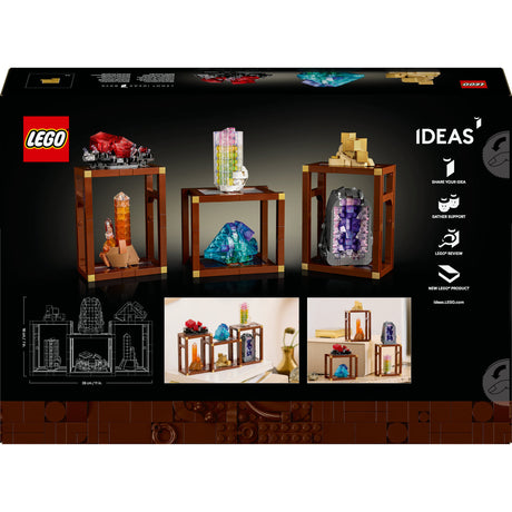 Set de colección de minerales Lego Ideas - 21362
