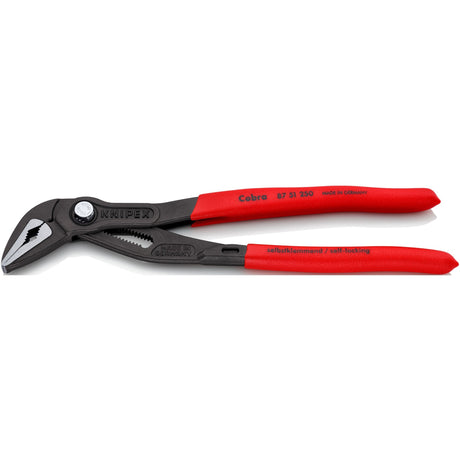 Knipex alicates para bombas de agua cobra extra estrecho 250 mm - 8751250