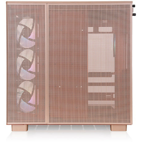 Carcasa Thermaltake View 380 XL TG ARGB Gravel Sand Midi Tower (marrón claro | 2x USB-A | 1x USB-C | RGB | ventana)