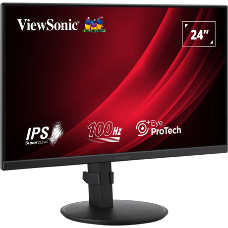 Monitor Viewsonic vg2408a 24 (negro, 1x HDMI, 1x display port, USB-C, USB-A, sonido, 100 Hz)
