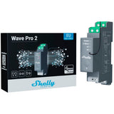 Relé Shelly qubino wave pro 2 (gris)