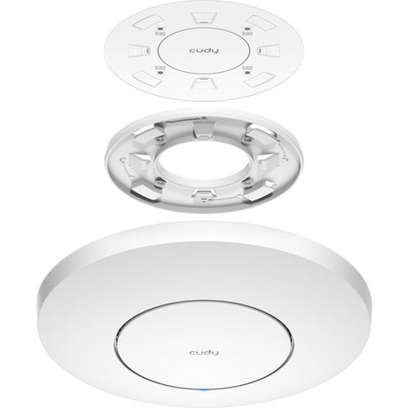 Punto de acceso cudy ax3000 wi-fi 6 2.5g (blanco, ap3000, adaptador dc, malla)