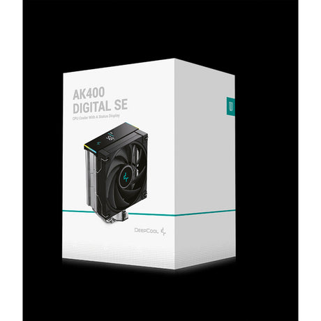 Enfriador de CPU Deepcool AK400 Digital SE RGB (negro)