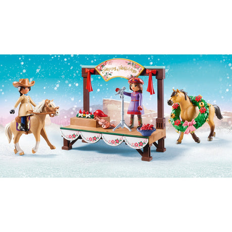 Playmobil Spirit - Juguete de Construcción Concierto de Navidad (70396)