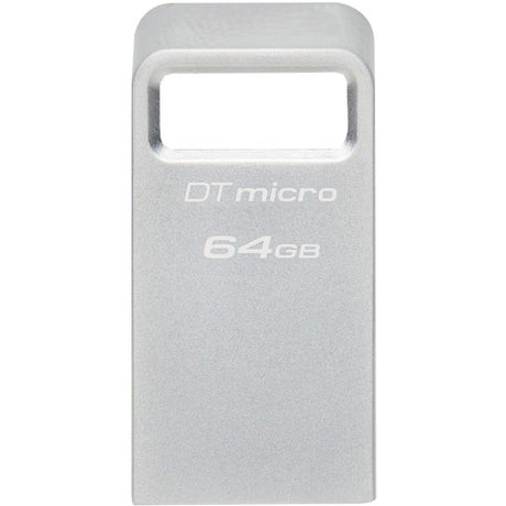 Memoria USB micro Kingston data traveller de 64 GB (plateado, dtmc3g2 64 GB, USB 3.2 gen 1)