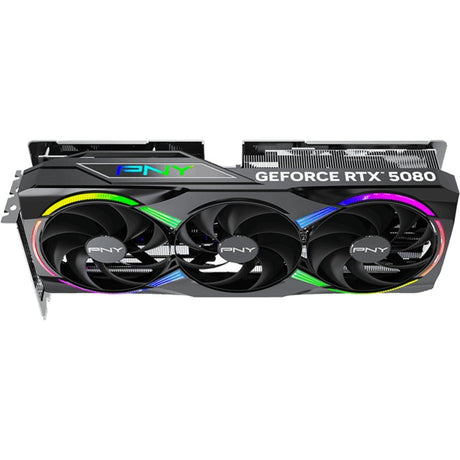 Tarjeta gráfica Pny Geforce RTX 5080 ARGB OC (DLSS 4, 3x Display Port, 1x HDMI 2.1)