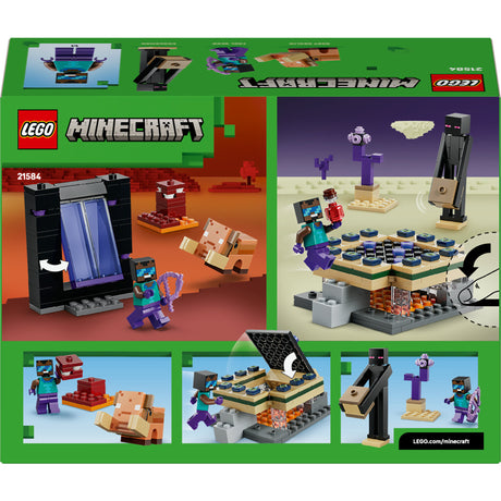 Lego minecraft 21584 viaje al abismo y al portal final