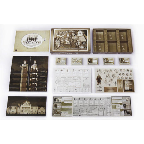 Megacorpin games invitados incómodos el caso walton - juego de cartas de detective - 12+ años - inglés