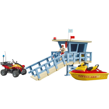 Figura de juego Estación Brigada de Rescate Bruder bworld (62780)