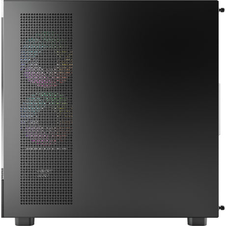 Carcasa torre midi Montech xr (negro | 2x USB-A | 1x USB-C | RGB | vidrio templado)