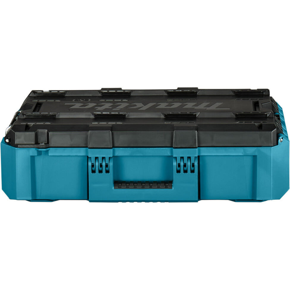 Caja de herramientas Makita Maktrak mediana (azul negro)