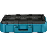Caja de herramientas Makita Maktrak mediana (azul negro)
