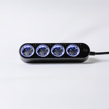 Regleta Shelly gen4 (negra, wifi, bluetooth, zigbee)