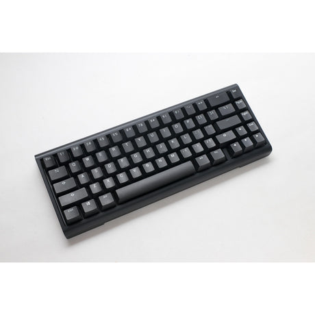 Ducky projectd tinker 65 con qmk a través de teclado mecánico rgb (negro, diseño estadounidense (qwerty), azul cherry mx, 65%, leds rgb, pbt de doble disparo, intercambiable en caliente, soporte de junta)