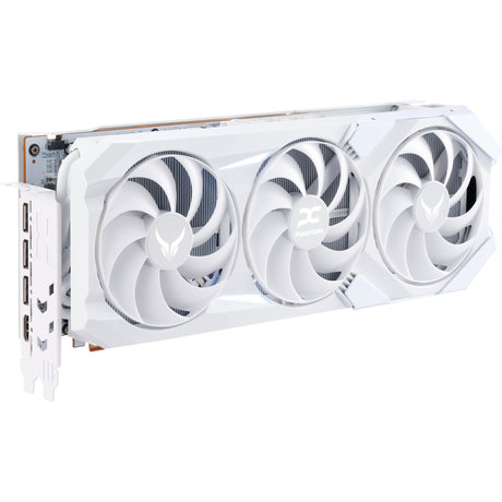 Tarjeta gráfica Powercolor Radeon RX 9070 XT Red Devil Spectral White 16GB GDDR6 (blanca, RDNA4, GDDR6, 3x Display Port, 1x HDMI)