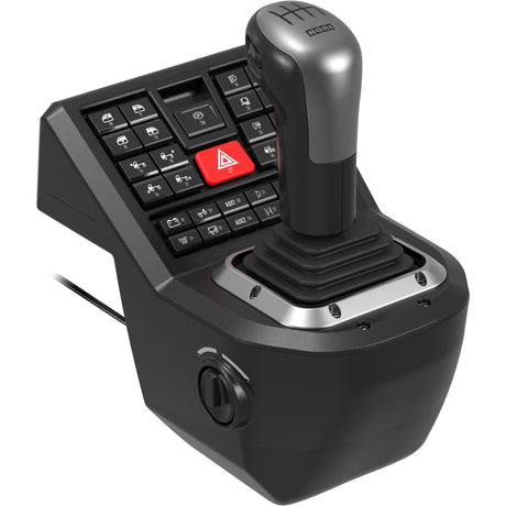 Conjunto de simulador de sistema de control de camión Hori Force Feedback (negro plateado)