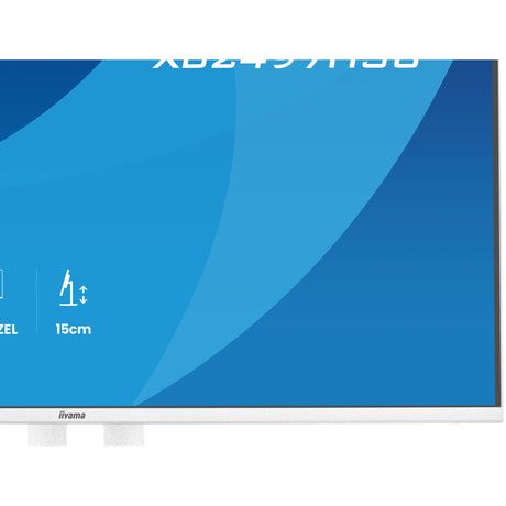Monitor Iiyama prolite xb2497hsu-w1 23,8 (blanco (mate), 120 Hz, HDMI, display port, USB, audio)