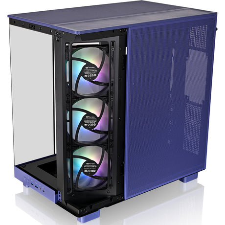 Carcasa Thermaltake View 380 XL TG ARGB Future Dusk Midi Tower (púrpura | 2x USB-A | 1x USB-C | RGB | Ventana)