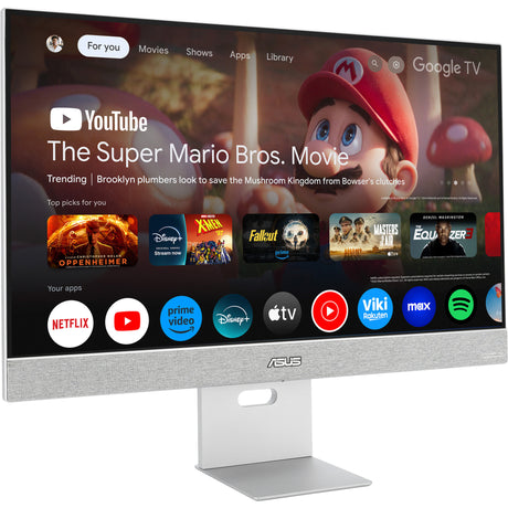 Asus Zenscreen Smart Monitor MS32UC 31.5 4K UHD (Gris, HDMI, Display Port, 2x USB-A, USB-C, WiFi)