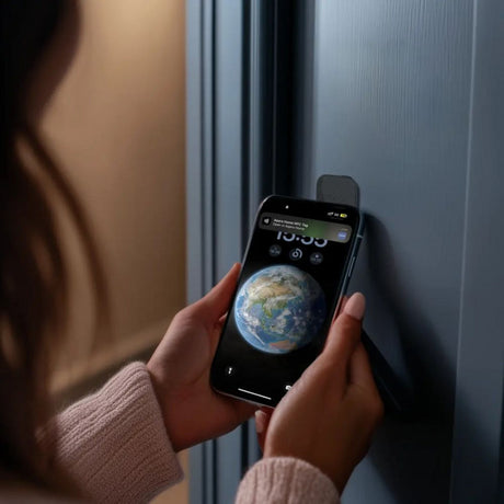 Aqara smart lock u200 lite kit cerradura electrónica (negro, materia vía hilo, bluetooth 5.1, nfc)