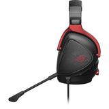 Auriculares supraaurales para juegos asus rog delta s core (negro rojo, pc, playstation 4, playstation 5, xbox one, xbox series x|s, nintendo switch)
