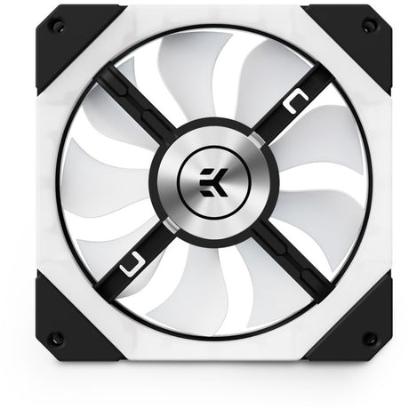 Ventilador de caja ekwb ek-quantum impulse 120 d-rgb (blanco, 120 x 120 x 29 mm, pwm, led rgb)