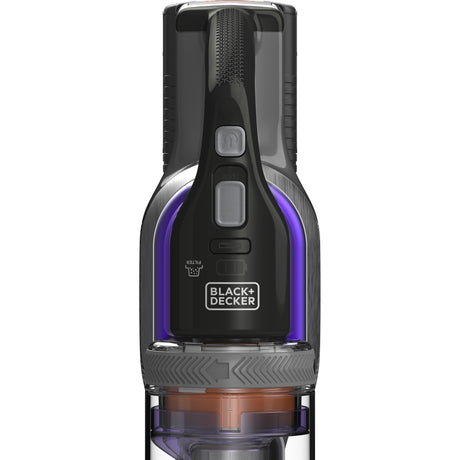 Aspiradora de palo para mascotas extrema Black+decker 36v 4 en 1 power series (púrpura)