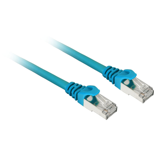 Cable de red Sharkoon SFTP, RJ-45 con Cat.6 (azul, 3 metros)