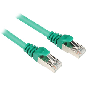 Cable de red Sharkoon SFTP, RJ-45 con Cat.6 (verde, 10 metros)