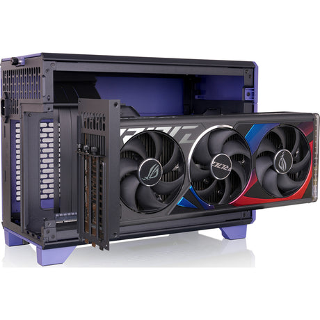 Carcasa de minitorre Thermaltake tr100 Future Twilight (púrpura | 2x USB-A | 1x USB-C)