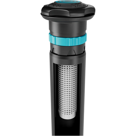 Aspersor emergente Gardena md180 (gris negro, distancia de pulverización entre 5 m y 7,5 m)