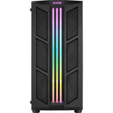 Carcasa Aerocool Prime V2 Midi Tower (negro | 2x USB-A | RGB | ventana)