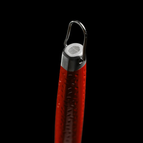 Espátula de acero kraft Kamado Joe (acero inoxidable rojo)