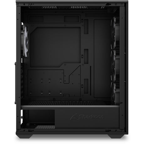 Carcasa Sharkoon VK4 ARGB Midi Tower (negro | 2x USB-A | RGB | vidrio templado)