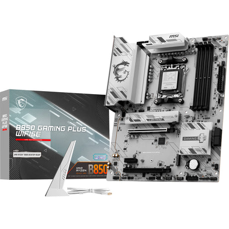 Placa base MSI B850 Gaming Plus WiFi 6E Socket AM5 (RAID, 2.5GB LAN, WiFi 6E, BT, Sonido, ATX)