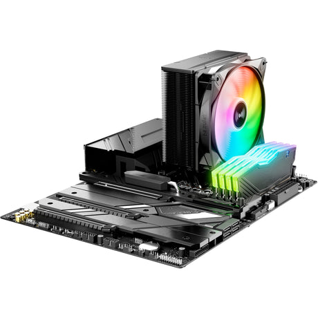 ¡Tranquilizarse! Enfriador de CPU Pure Rock 3 LX RGB (negro)