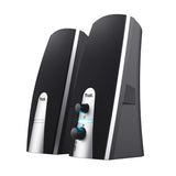Juego de altavoces Trust 2.0 Altavoz para PC (negro plateado)
