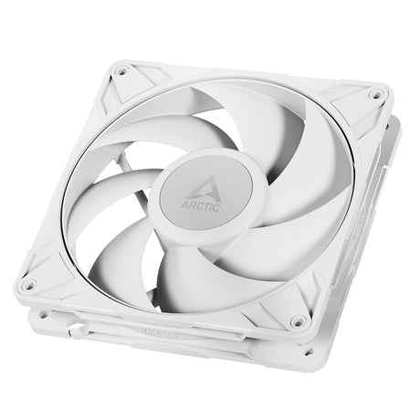 Ventilador de caja Arctic p14 pro pst rgb (blanco, 140 x 140 x 27 mm, pwm)