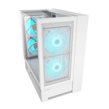 Carcasa de torre midi Cougar omnyx (blanco | 4x USB-A | 2x USB-C | vidrio templado)