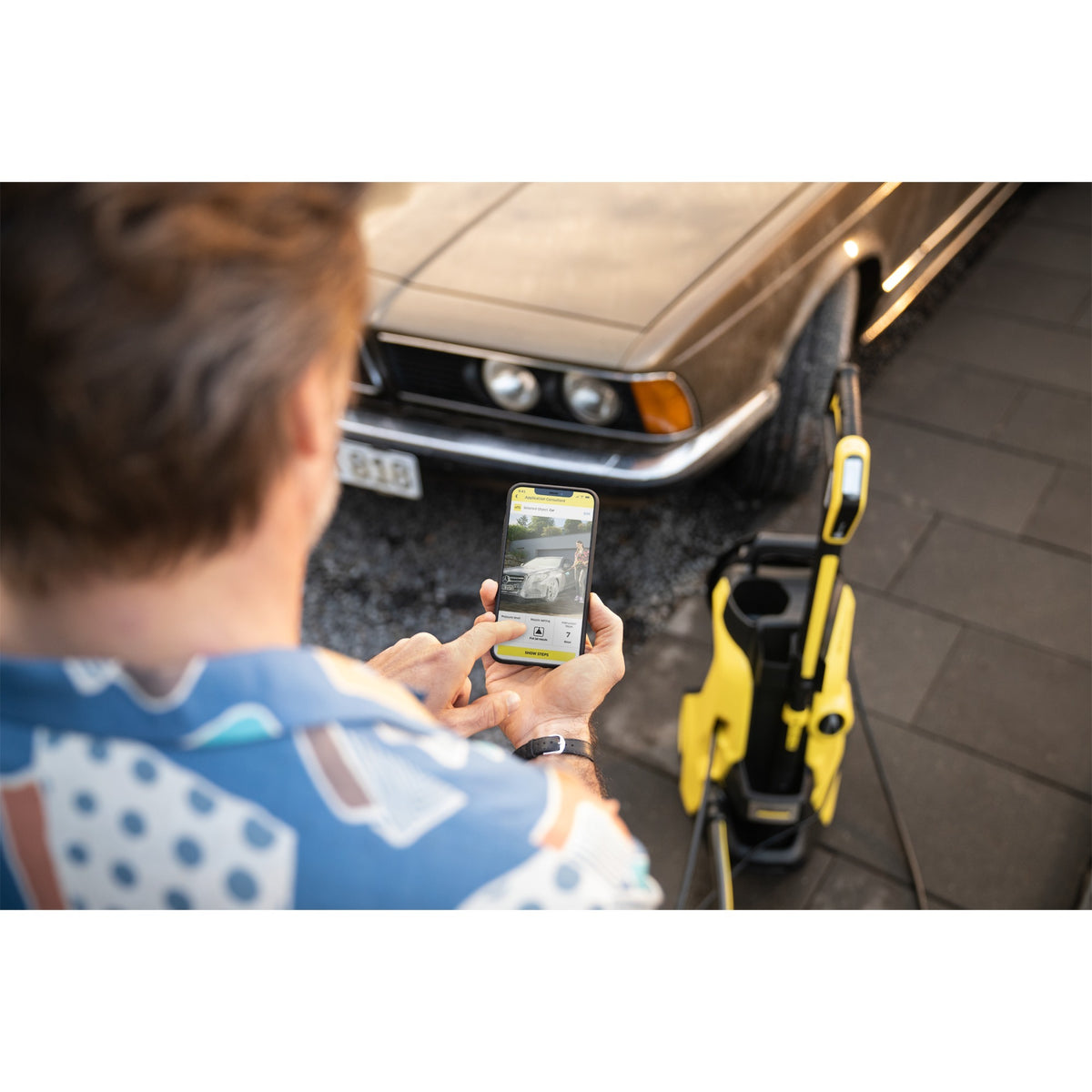Limpiador de alta presión Kärcher k 7 smart control (amarillo negro, 1.317-200.0, Bluetooth)