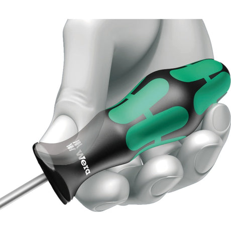 Wera 334 Juego de 6 destornilladores kraftform plus (negro verde, 6 piezas)