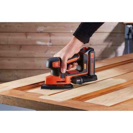 Lijadora de detalles de ratón black+decker bdcds18 18v 1x 1.5ah - bdcds18-qw