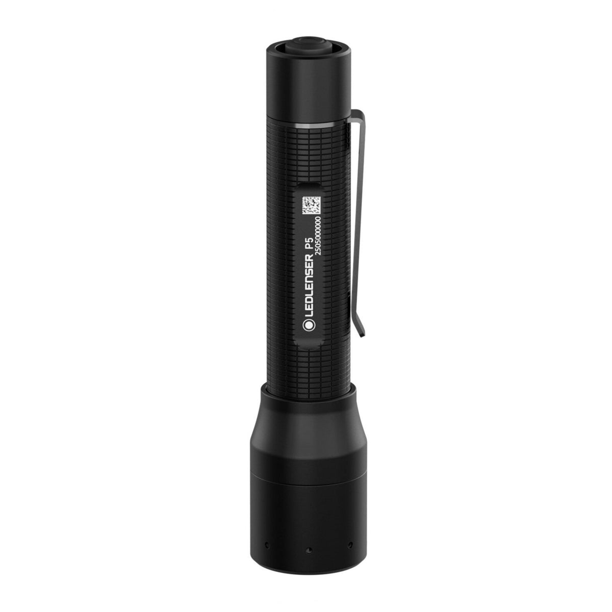 Linterna Ledlenser p5 (negra, 200 lm, 6000-7500k)