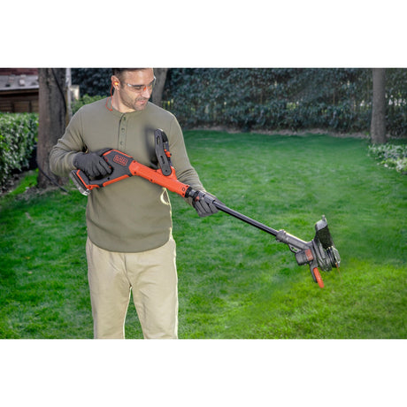 Cable cortacésped black+decker 18v 2.0ah 28cm afs - bcst918d1-qw
