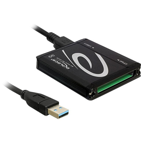 Lector de tarjetas Delock USB 3.0 > lector de tarjetas cfast (negro)