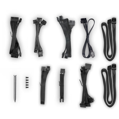 ¡Tranquilizarse! Fuente de alimentación modular Power Zone 2 de 1200 vatios (negro, 1x 12v-2x6, 3x pcie)