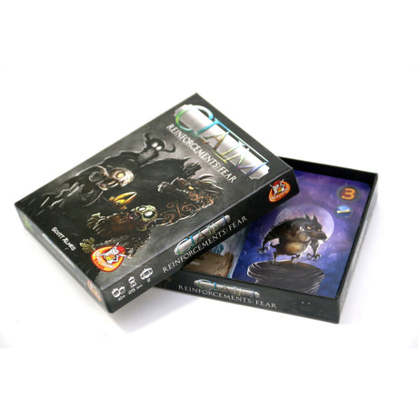 Los juegos de duendes blancos reclaman refuerzos: juego de cartas de miedo (holandés, expansión, 2 jugadores, 25 minutos, a partir de 10 años)