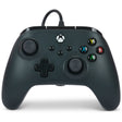 Controlador con cable powera para xbox series x|s (negro, xbox series x|s, xbox one, PC)
