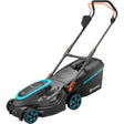 Gardena powermax 37 36v p4a listo para usar - cortacésped a batería - 37 cm - incl. 2 baterías